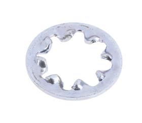 Podkładka wstrząsoodporna do śruby M4, zębata wew 4.30mm Stalowe zew 8.0mm