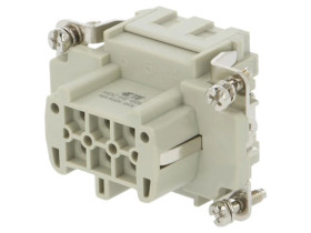 Złącze HDC żeńskie 6pin 500V T2040064201-000