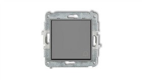 Mini Przycisk /Dzwonek/ Szary Mat 27Mwp-4