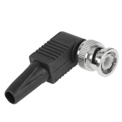 BNC WTYK KĄTOWY SKRĘCANY Z ODGIĘTKĄ