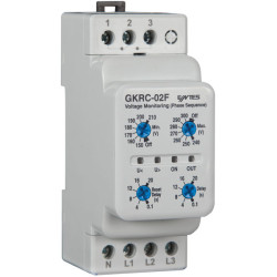 Entes GKRC-02F Voltage Monitoring Relay SPDT-CO 8A