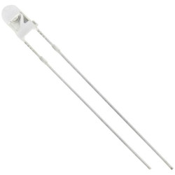 TRU COMPONENTS 1577307 LED Red Circular Wired 3mm 4000mcd 40&#xB0; 20mA