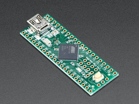 Adafruit Teensy++ (AT90USB1286 USB dev board) + header