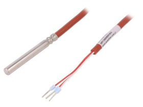 72-23304701-0300 Czujnik temperatury Pt100 kl.A Wym.zew: Ø6x50mm Dł: 3m