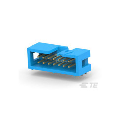 TE Connectivity 2-1761605-5 Pin Header 14 Positions R/A Low Profile Male Unshrd