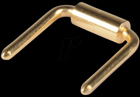 Jumper, radial angle, 7.62 pin spacing