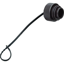 Binder 08 2300-000-000-Protection Cap with 110mm Strap for Female Cable Mount