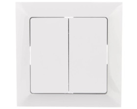 PREMIUM Łącznik świecznikowy z podświetleniem biały WP-2 Pr/S