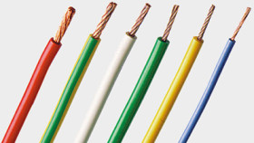 PVC-switching strand, Cableline, 1.5 mm², 392 x 0.07 mm, blue, outer Ø 3.9 mm, 60.7088-10023