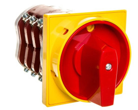 Łącznik krzywkowy 0-1 6P 80A do wbudowania /+blokada/ 4G80-100-U S6