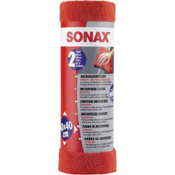Sonax 416241 Microfibre Cloth 2pieces Ultra-Absorbent Ideal for Finish