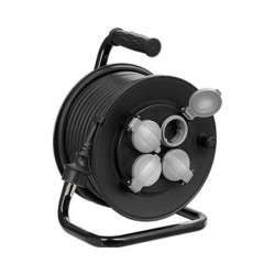 PRZEDŁUŻACZ BĘBNOWY IP44 25M 4x230V H07RN-F 3G1.5mm2 612381