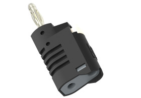 Złącze bananowe Czarny 36A Electro PJP