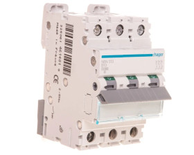 Wyłącznik nadprądowy 3P C 50A 10kA AC NCN350