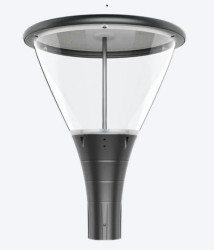 Oprawa parkowa placowa Nolina 60W 4000K 150lm/w 9000lm Czarna 5 lat gwar.