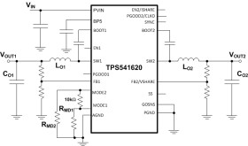 4.5-V to 15-V, advanced current mode, dual 6-A synchronous SWIFT™ step-down converter