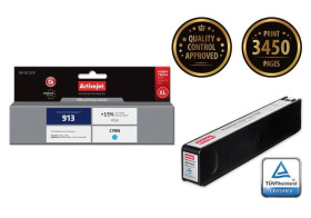 Tusz Activejet AH-913CR (zamiennik HP 913 F6T77AE Premium 45 ml niebieski)
