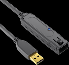 DS2100-240 Active USB 2.0-Cable, A-male &gt; A-female, 24 m