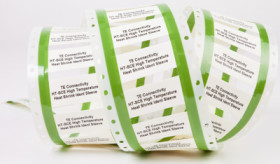 Shrink sleeve marker, 2:1, inside Ø 4.76 mm/2.38 mm, (L) 50 mm, inscribable, black, A13973-000