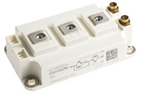 Moduł IGBT Ic 430 A Uce 1700 V SEMITRANS3 Szereg kanał: N