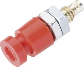 Złącze żeńskie laboratoryjne złącze żeńskie do wbudowania pionowego Średnica pina: 2.4 mm czerwony Schnepp EBU 2424 1 sz