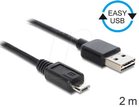 83367 EASY-USB 2.0 A plug &gt; USB 2.0 micro-B plug 2 m