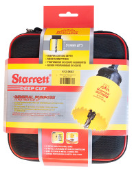 Wiertło Ø: 20 → 73mm HSS Starrett Zestaw otwornic