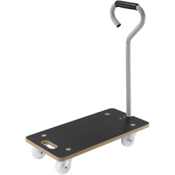 TOOLCRAFT TO-9972441 Dolly Plywood 250 kg load cap 4 swivel casters