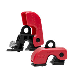 Blokada Blokada wyłączników elektrycznych Master Lock Czerwony