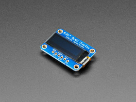 Monochrome 0.91" 128x32 I2C OLED Display - STEMMA QT / Qwiic