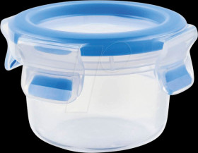 508550 EMSA CLIP &amp; CLOSE food storage container blue 0.15 l