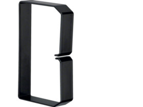 tehalit.BA6 Klamra do przewodów 80x120 czarny B801203 HAGER