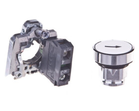 Przycisk sterowniczy 22mm biały z samopowrotem 1Z XB4BA3341