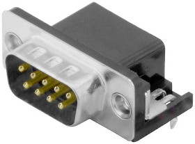 Weidmüller D-SUB M6.3 T09HU 3.2B2 TY BK 2626680000 Złącze męskie D-Sub 90 ° Ilość styków: 9 lutowane 1 szt.