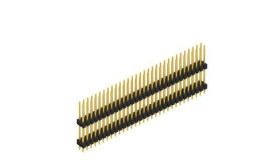 Fischer Elektronik SL1414762G Listwa kołkowa, męska, standardowa 10 szt.