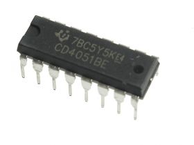 CD4051 Analogowy Multiplekser Demultiplekser DIL16