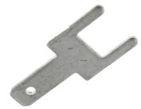 KON-MD-2M/5 Konektor do druku, męski pojedynczy 2.8mm, 2 nóżki (2 piny) - kpl. 5 szt.