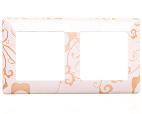 VALENA LIFE Ramka podwójna krem fantazja 754112