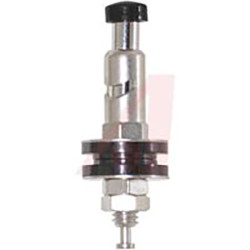 Gniazdo montażowe, rodzaj męski, czarny, 20A, 120V dc,