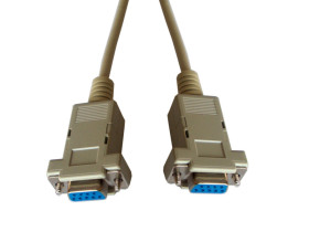 Przewód DB9 gniazd-gniazdo 3m