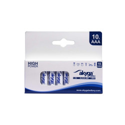 Bateria alkaliczna Akyga AAA LR03 Zn-MnO2, 1.5V/1300mAh 10szt/kartonik