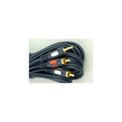 Kabel Jack 3,5 - 2xRCA 3m Stereo VITALCO