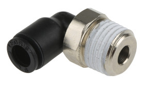 Złączka pneumatyczna R 1/4 męskie Wciskane 6 mm Legris Adapter gwintowany kolankowy R 1/4 męskie