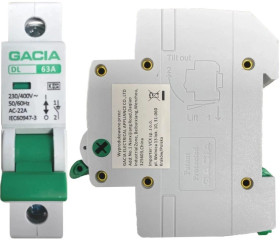Rozłącznik Izolacyjny Wyłącznik Główny Modułowy 1P 63A DL 230V Gacia