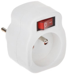 Gniazdo wtyczkowe z wyłącznikiem MCE-13 230V 3500W