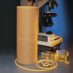 Rura gumowa średnica wew 4mm średnica zew 6mm Laboratorium Brązowy długość 50m