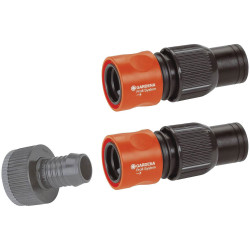 GARDENA 01505-23 Connector Set 26.5 mm to 33.3 mm Faucet to Pipeline