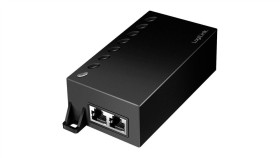 Poe007 Zasilacz Poe, 10/100/1000Mbps, Czarny, 60W