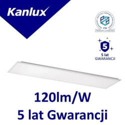 Panel LED BLINGO 38W 4560 120NW 4560lm 4000K IP20 I kl. stal PZH ENEC 5 lat Gwar. biały 37177