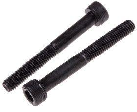 Śruba imbusowa M6 długość 50mm Nakrętka, gniazdo sześciokątne Stalowe RS PRO